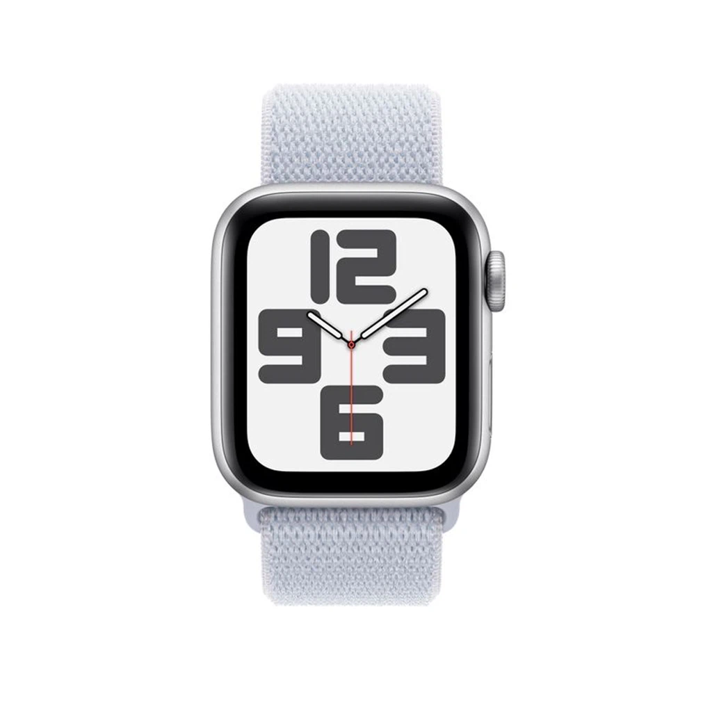 Умные часы Apple Watch SE 2 (2024) GPS 44mm Silver Aluminium Case with Blue Cloud Sport Loop Band - (MXET3)